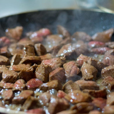 G Diced Steak (kg)